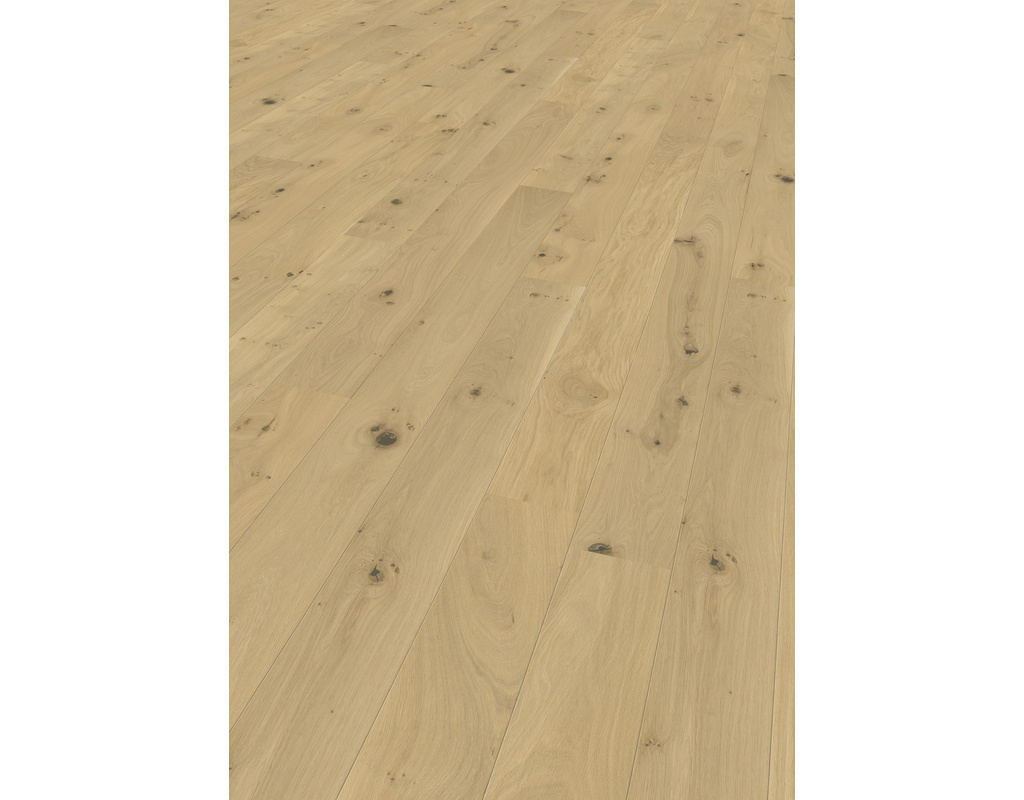 Parkettboden RUSTICO TREND Eiche Natur Pur gefast (2V) Intens 1-Stab